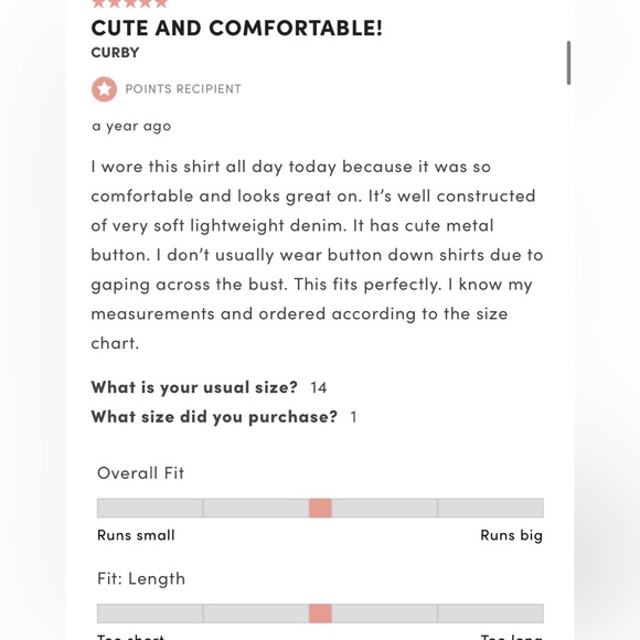 Torrid Light Wash Chambray Button Down Shirt Top - Picture 7 of 11